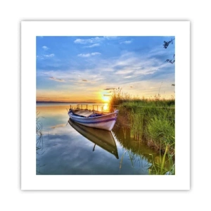 Poster - Bucht erfüllter Träume - 40x40 cm