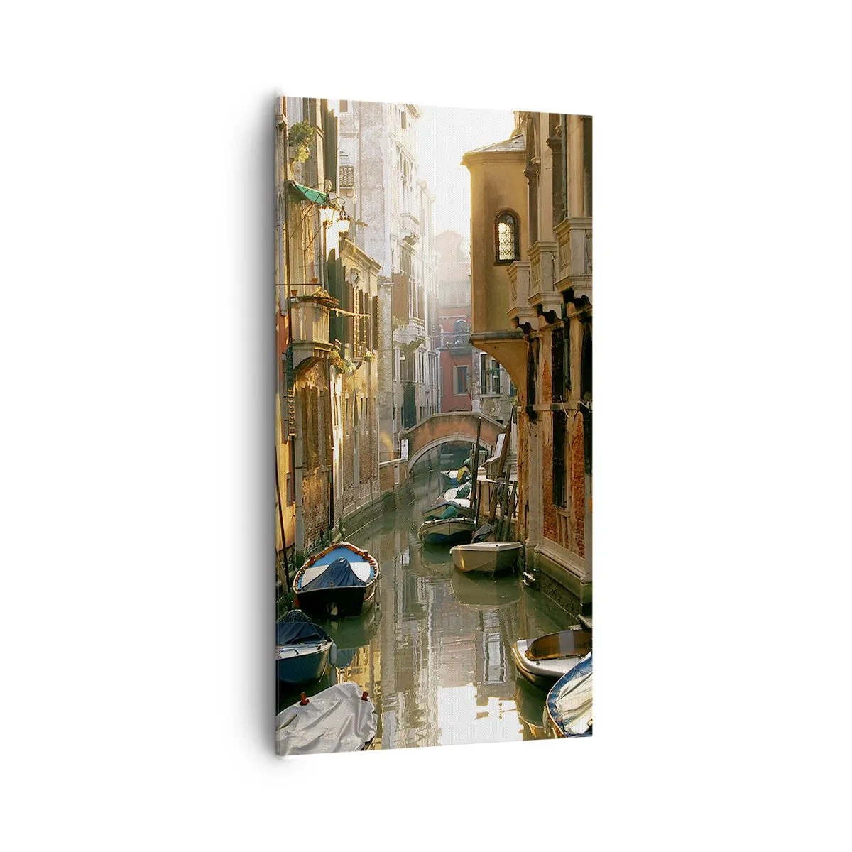 Bild auf Leinwand - Leinwandbild - In einer venezianischen Gasse - 65x120 cm