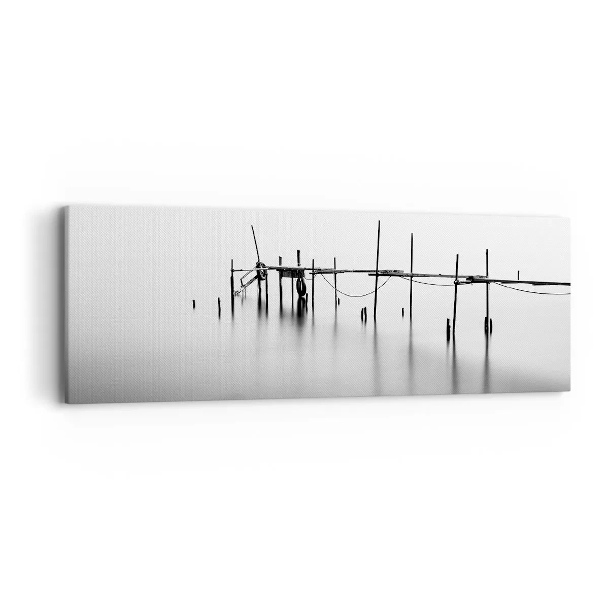 Bild auf Leinwand - Leinwandbild - Was ist, wenn es keine Welt gibt? - 90x30 cm