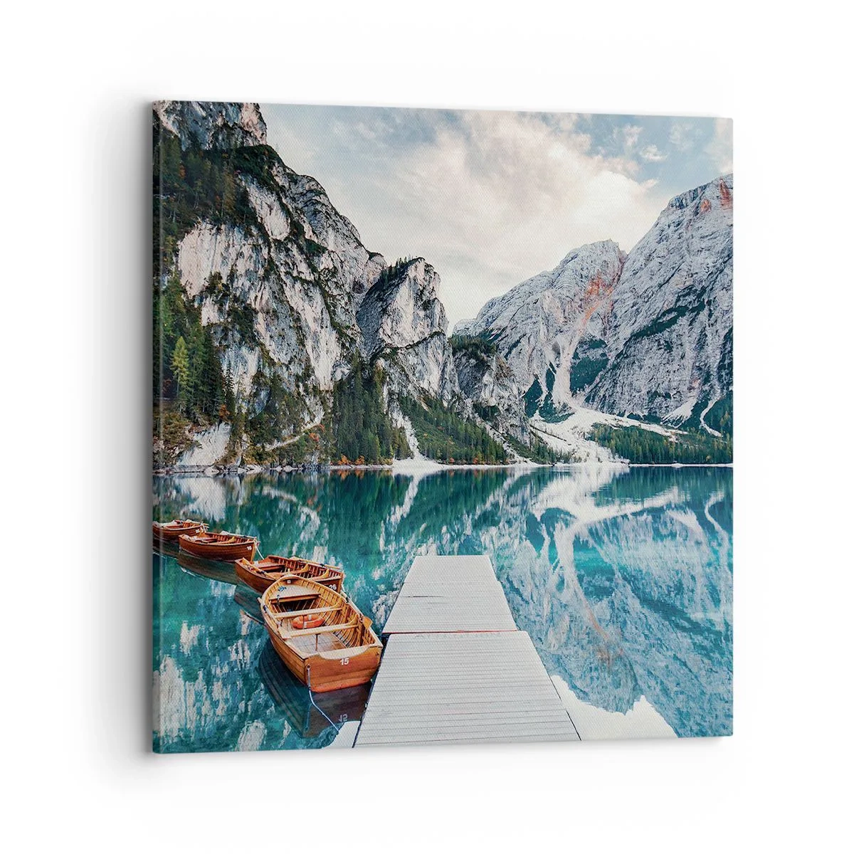 Bild auf Leinwand - Leinwandbild - Wir zeigen Ihnen Schönheit - 70x70 cm