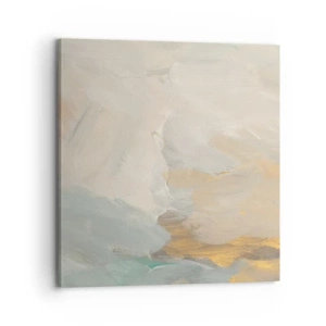 Bild auf Leinwand - Leinwandbild - Abstraktion – das Land der Sanftheit - 70x70 cm