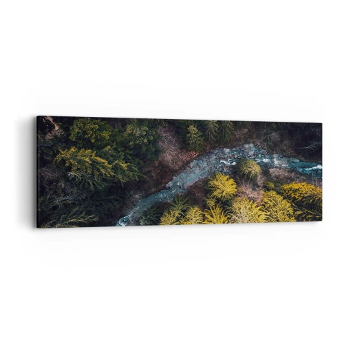 Bild auf Leinwand - Leinwandbild - Schnell und immer schneller - 90x30 cm