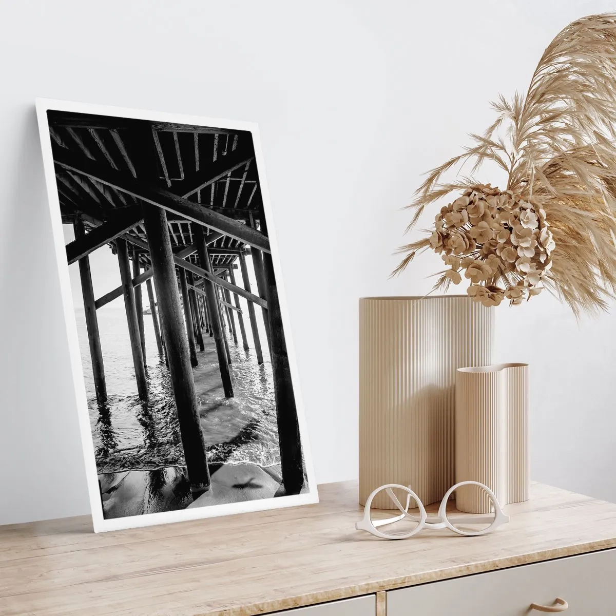 Poster - Strandversteck - 70x100 cm