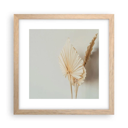 Poster in einem Rahmen aus heller Eiche - Wenn Sie Erleichterung brauchen - 30x30 cm