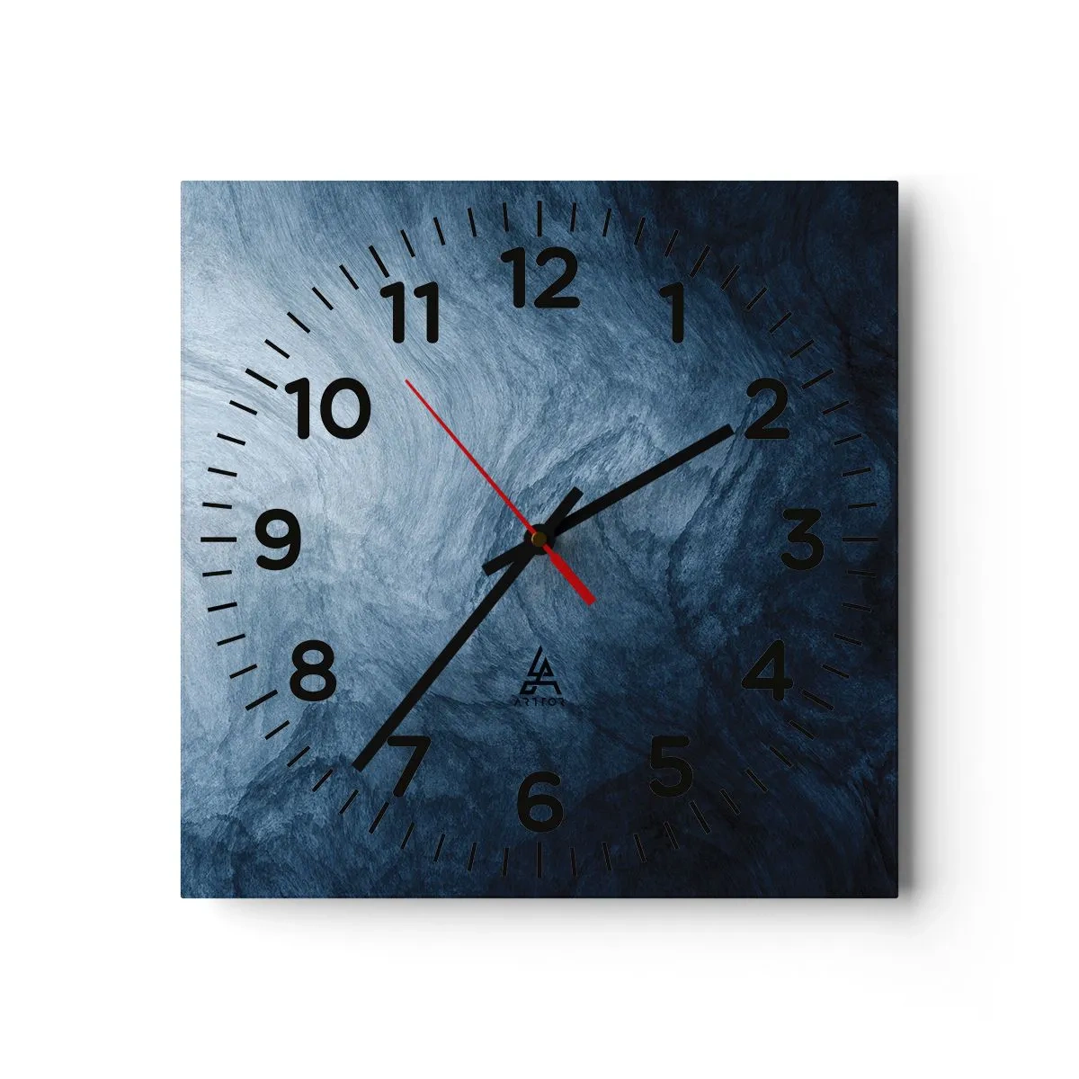 Wanduhr - Glasuhr - Greifen Sie tief - 30x30 cm