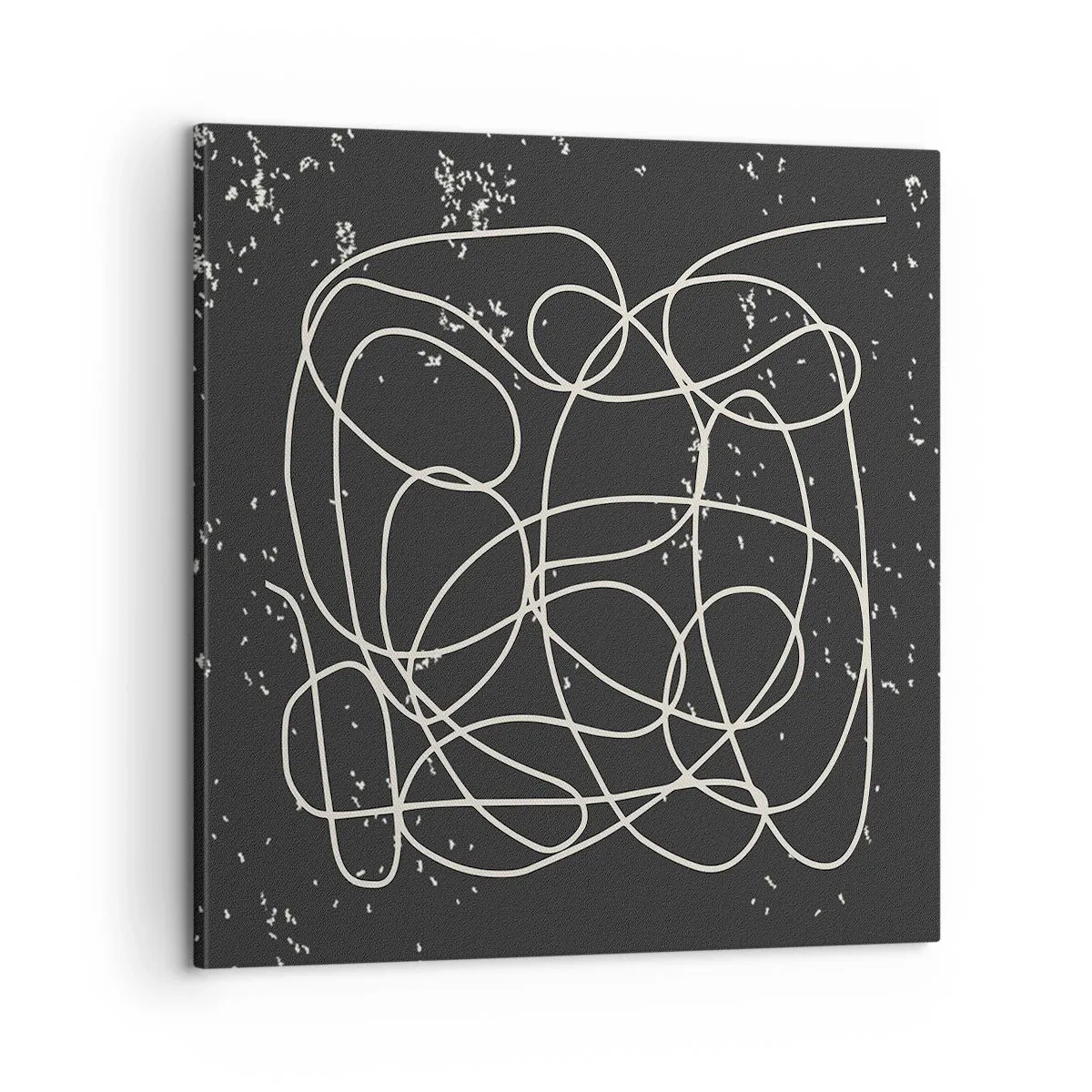 Bild auf Leinwand - Leinwandbild - Wandernde, umherschweifende Gedanken - 60x60 cm