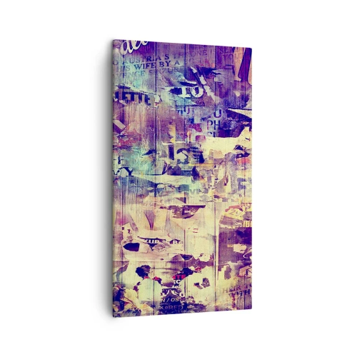 Bild auf Leinwand - Leinwandbild - Und das ist alles, was es geben wird - 45x80 cm