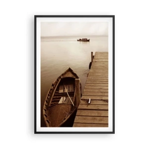 Poster in einem schwarzem Rahmen - Großer Frieden - 61x91 cm