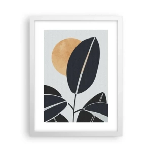 Poster in einem weißen Rahmen - Heißer Sommertag - 30x40 cm