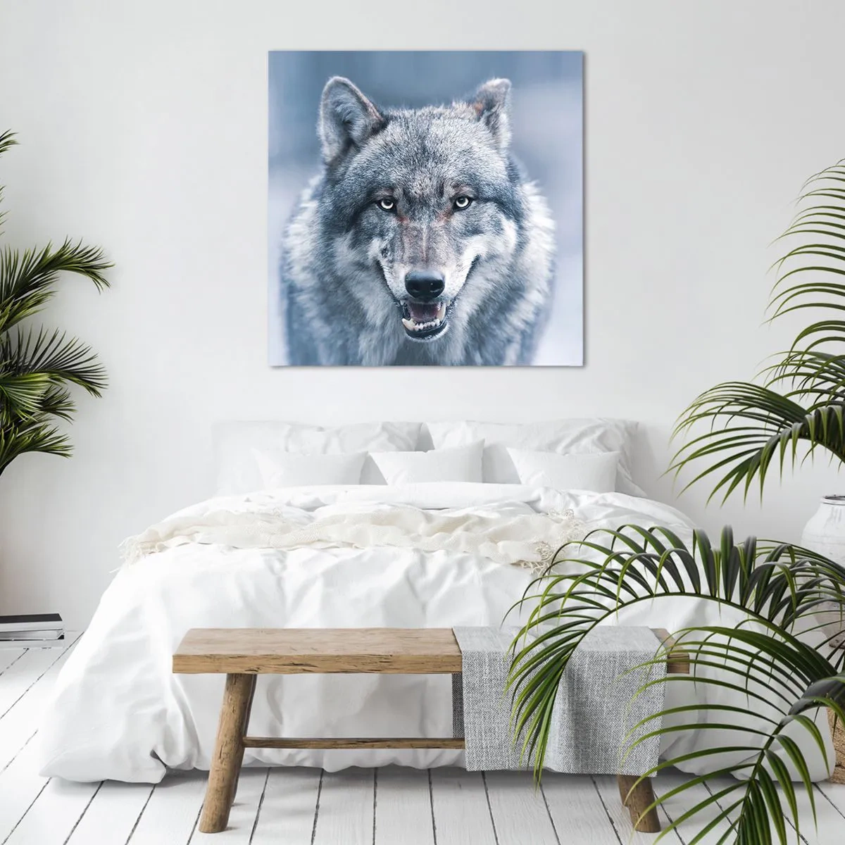 Bild auf Leinwand - Leinwandbild - Werden Sie die Herausforderung annehmen? - 50x50 cm