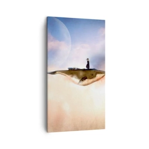 Bild auf Leinwand - Leinwandbild - Eine echte Reise - 45x80 cm