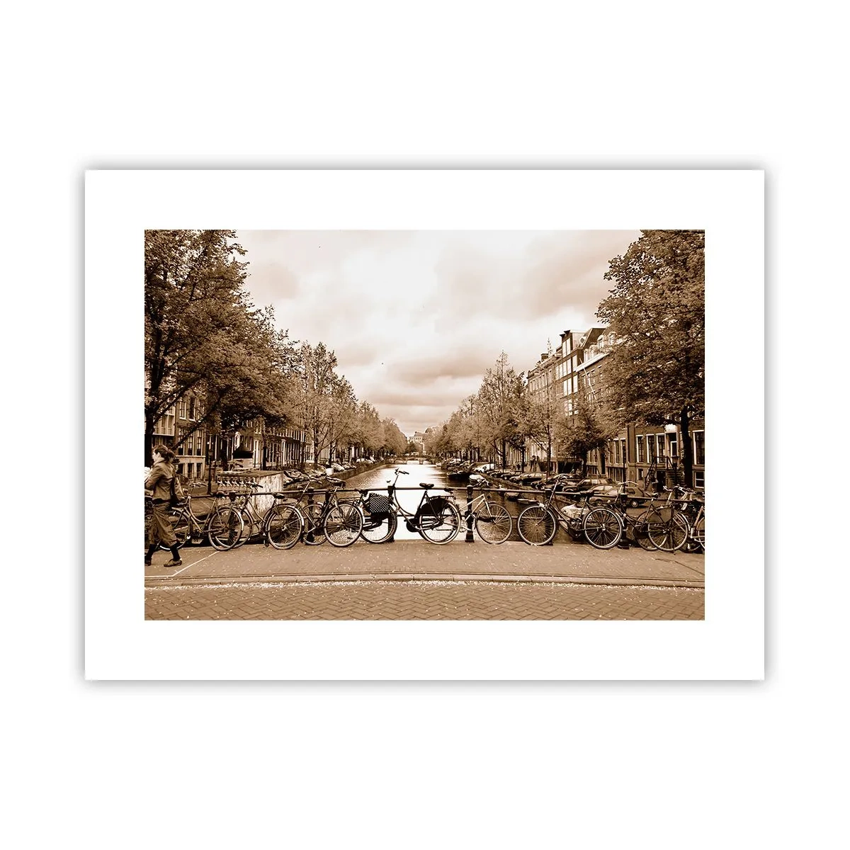Poster - Niederländische Atmosphäre - 40x30 cm