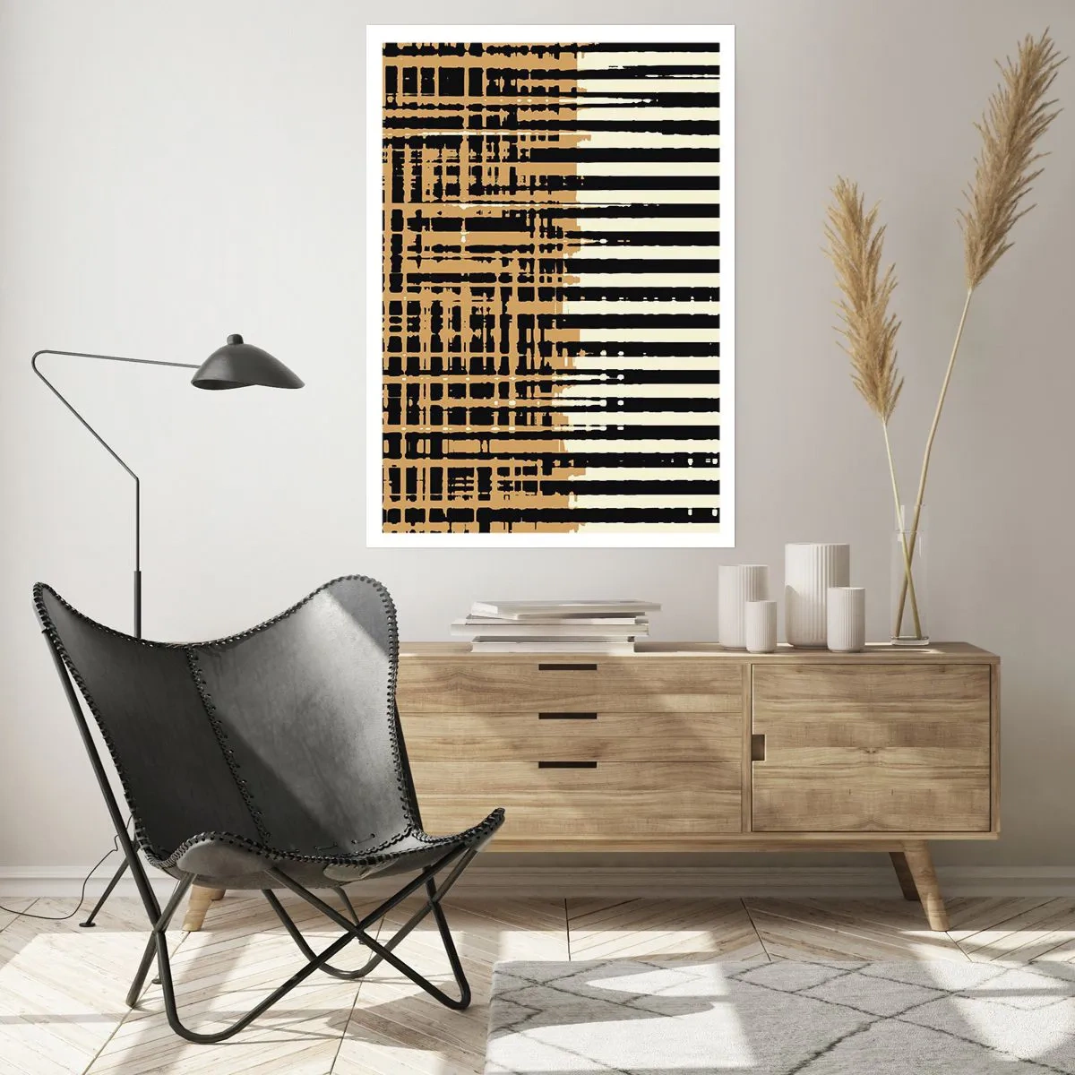 Poster - Architektonische Abstraktion - 70x100 cm