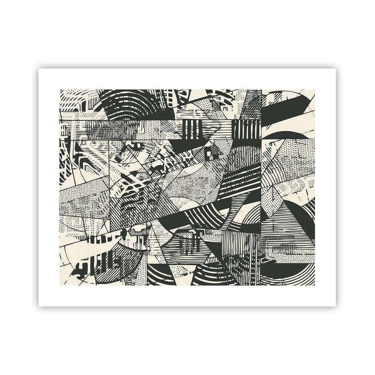 Poster - Die Dynamik der Gegenwart - 50x40 cm