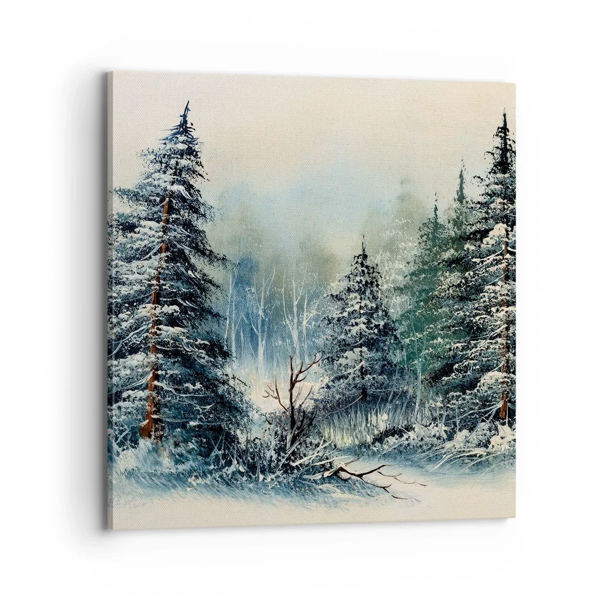 Bild auf Leinwand - Leinwandbild - Bereit für Weihnachten - 70x70 cm