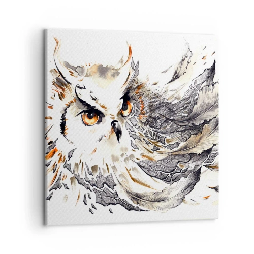 Bild auf Leinwand - Leinwandbild - Sie kam aus der Welt der Magie - 60x60 cm