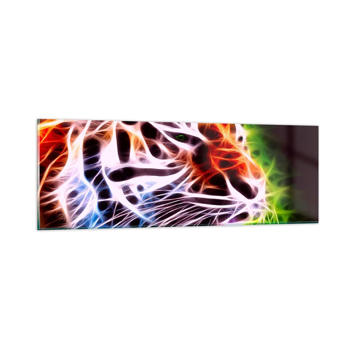 Glasbild - Bild auf glas - Schreckliche Aura - 90x30 cm