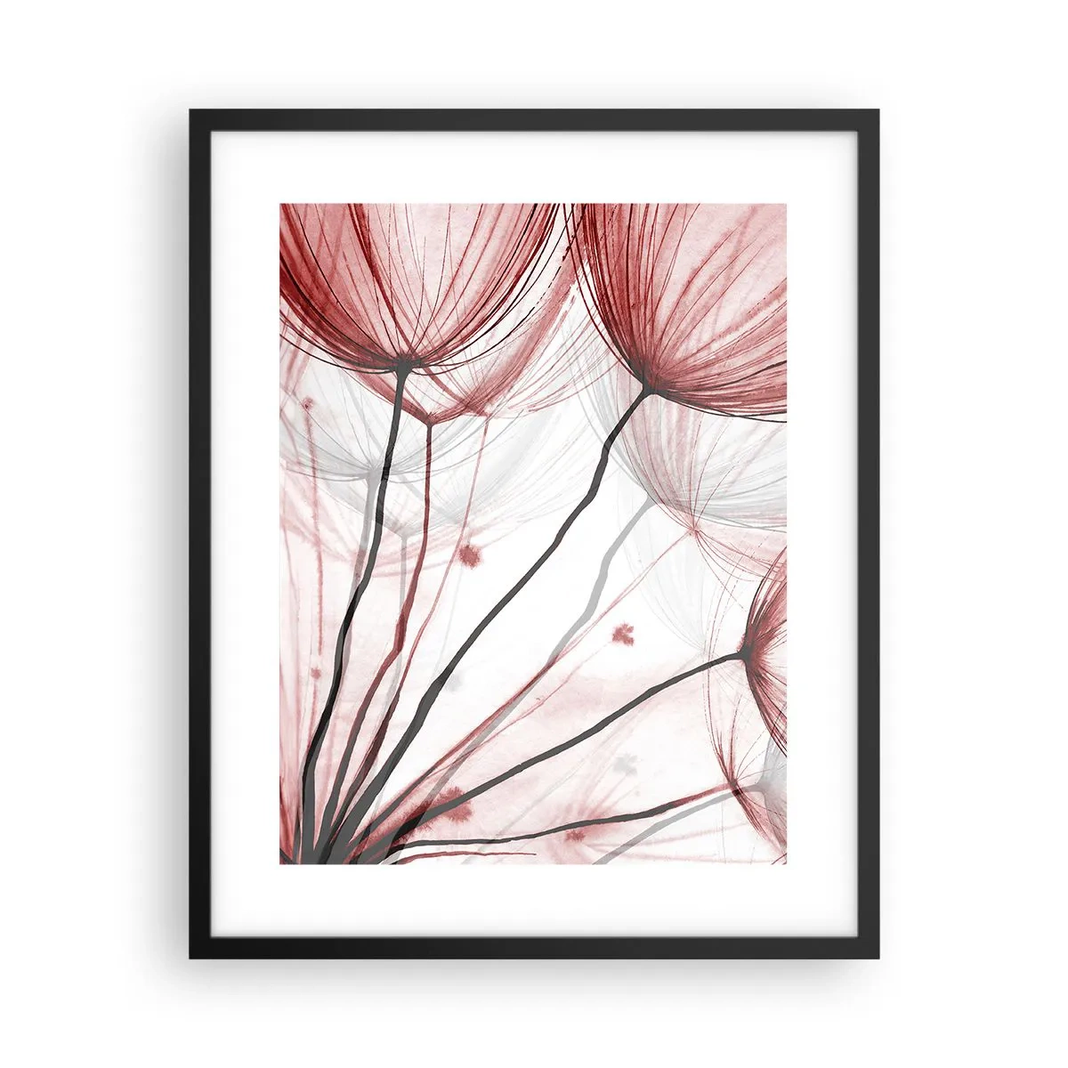 Poster in einem schwarzem Rahmen - Vor der Abfahrt - 40x50 cm