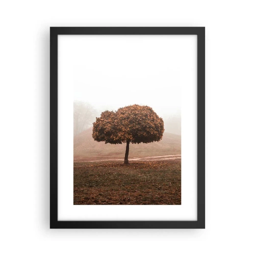 Poster in einem schwarzem Rahmen - Nach einem anstrengenden Sommer - 30x40 cm