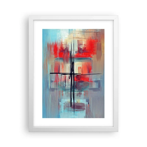 Poster in einem weißen Rahmen - Landschaft in einer unbekannten Dimension - 30x40 cm