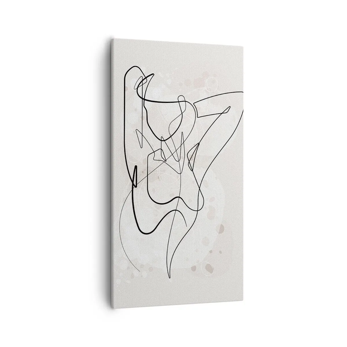 Bild auf Leinwand - Leinwandbild - Die Kunst der Verführung - 55x100 cm