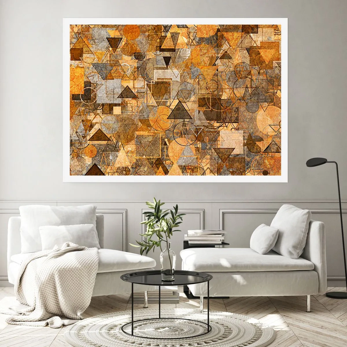 Poster - Die Welt in Form - 91x61 cm