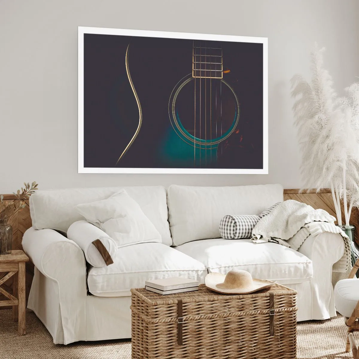 Poster - Einen Moment bevor es ertönt - 91x61 cm