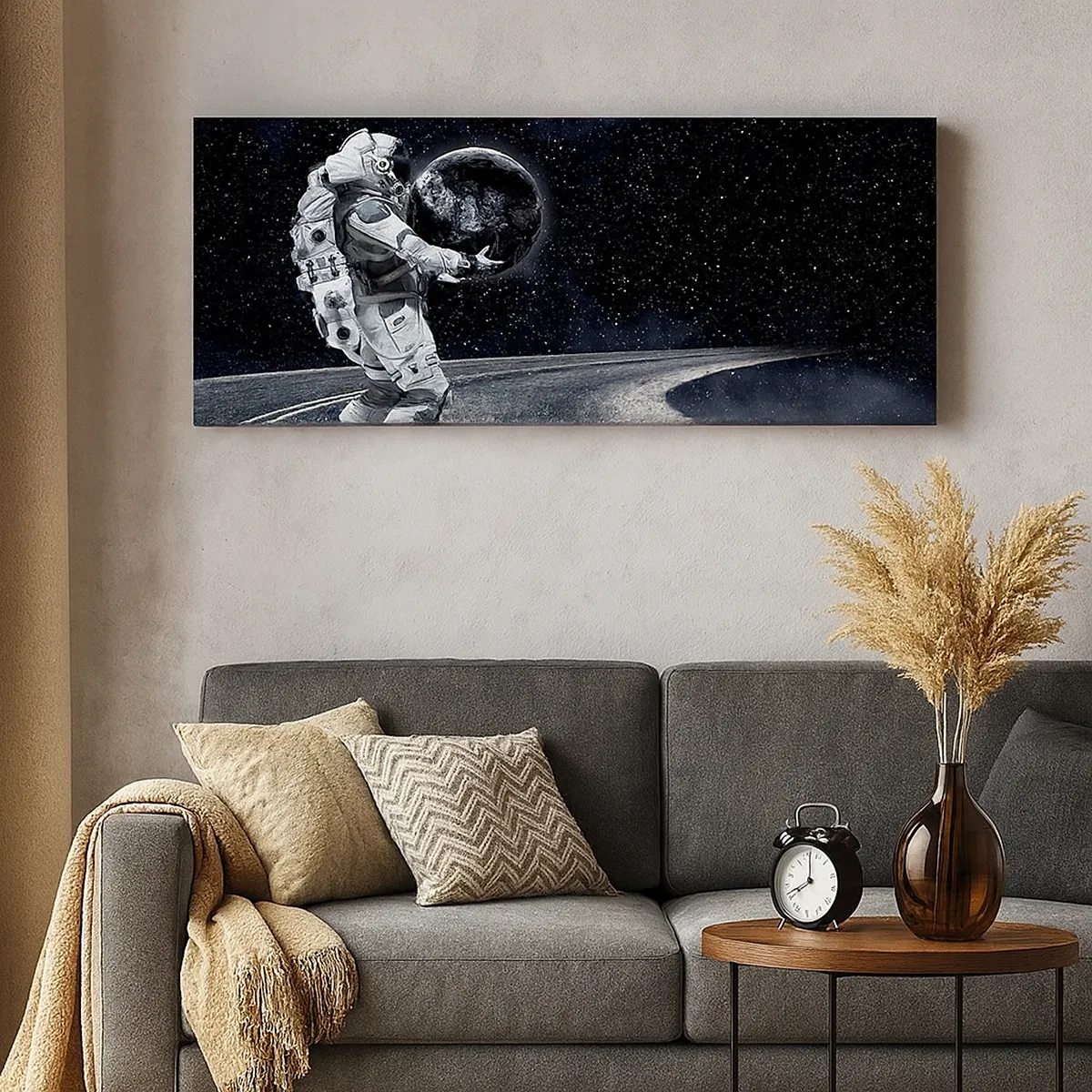 Bild auf Leinwand - Leinwandbild - Auf der Milchstraße - 30x30 cm