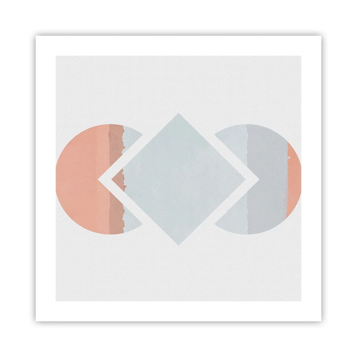 Poster - Die Situation ist klar - 50x50 cm