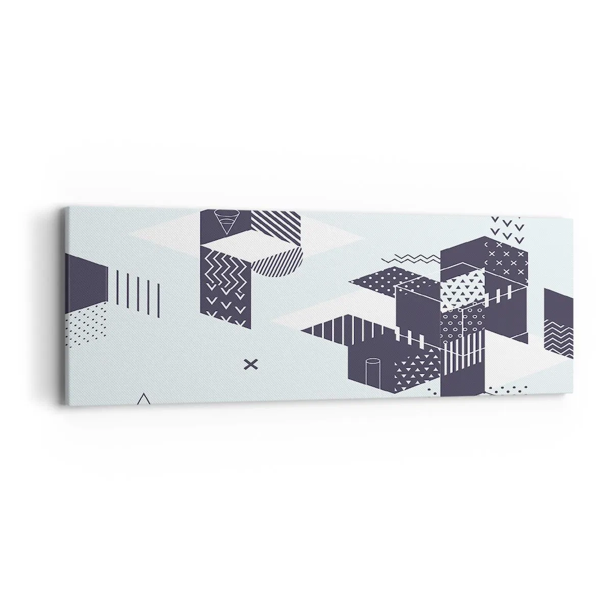 Bild auf Leinwand - Leinwandbild - In der Seele eines Mathematikers - 90x30 cm