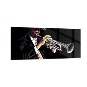 Glasbild - Bild auf glas - Charme der alten Schule - 100x40 cm