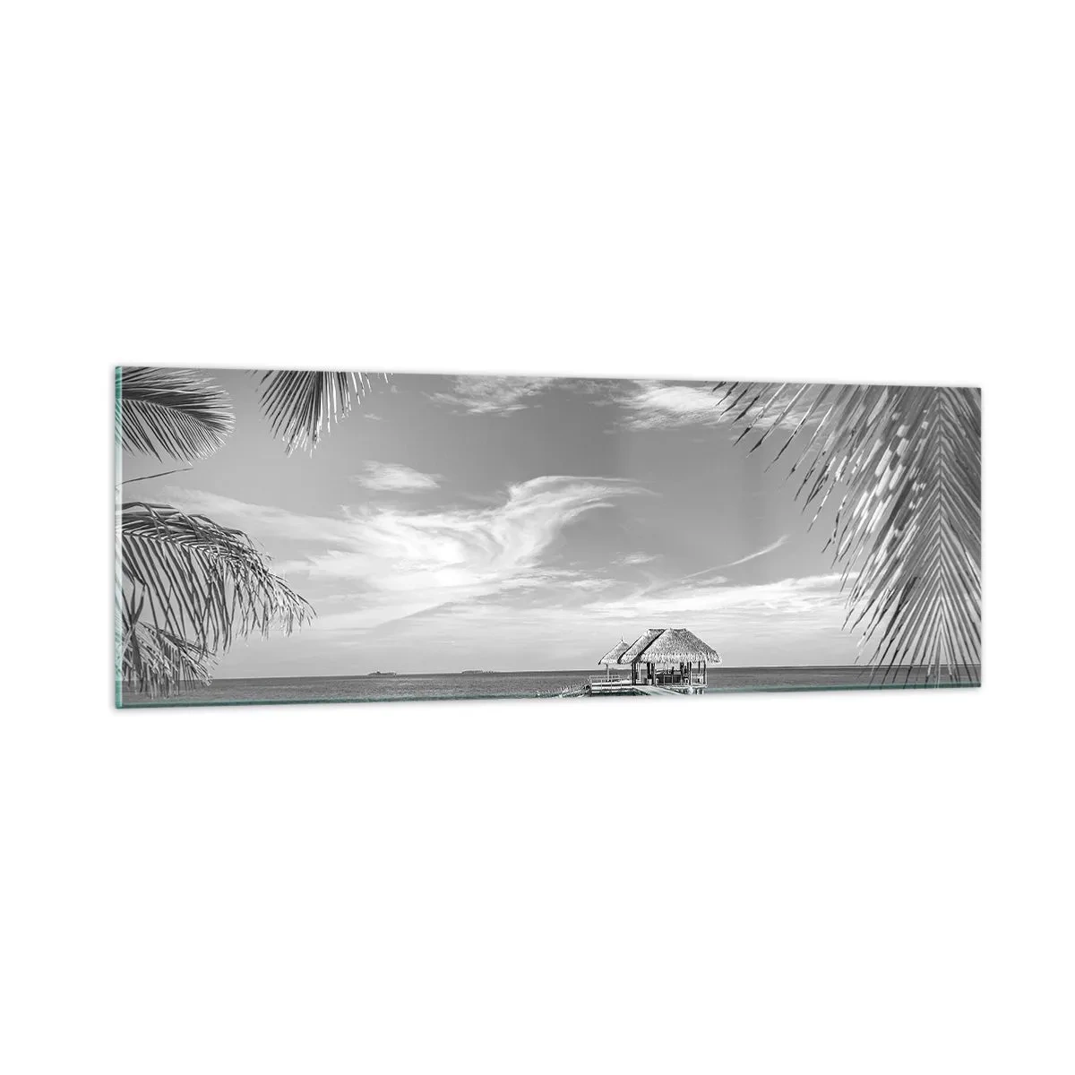 Glasbild - Bild auf glas - Erinnerung oder Traum? - 90x30 cm