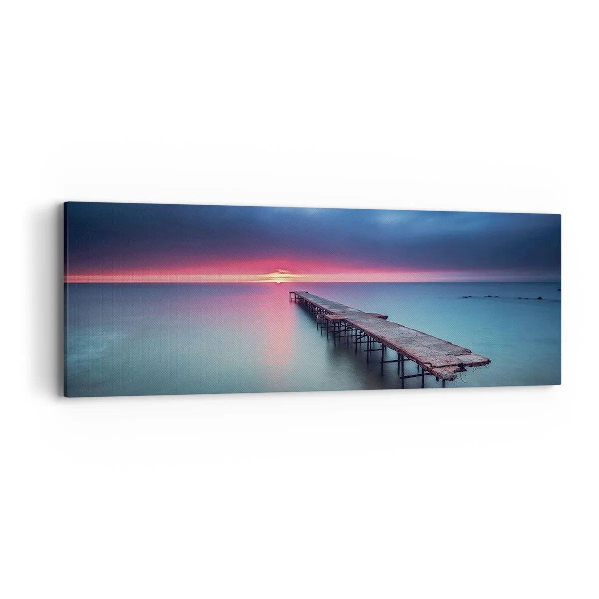 Bild auf Leinwand - Leinwandbild - Zwischen Himmel und Erde - 90x30 cm