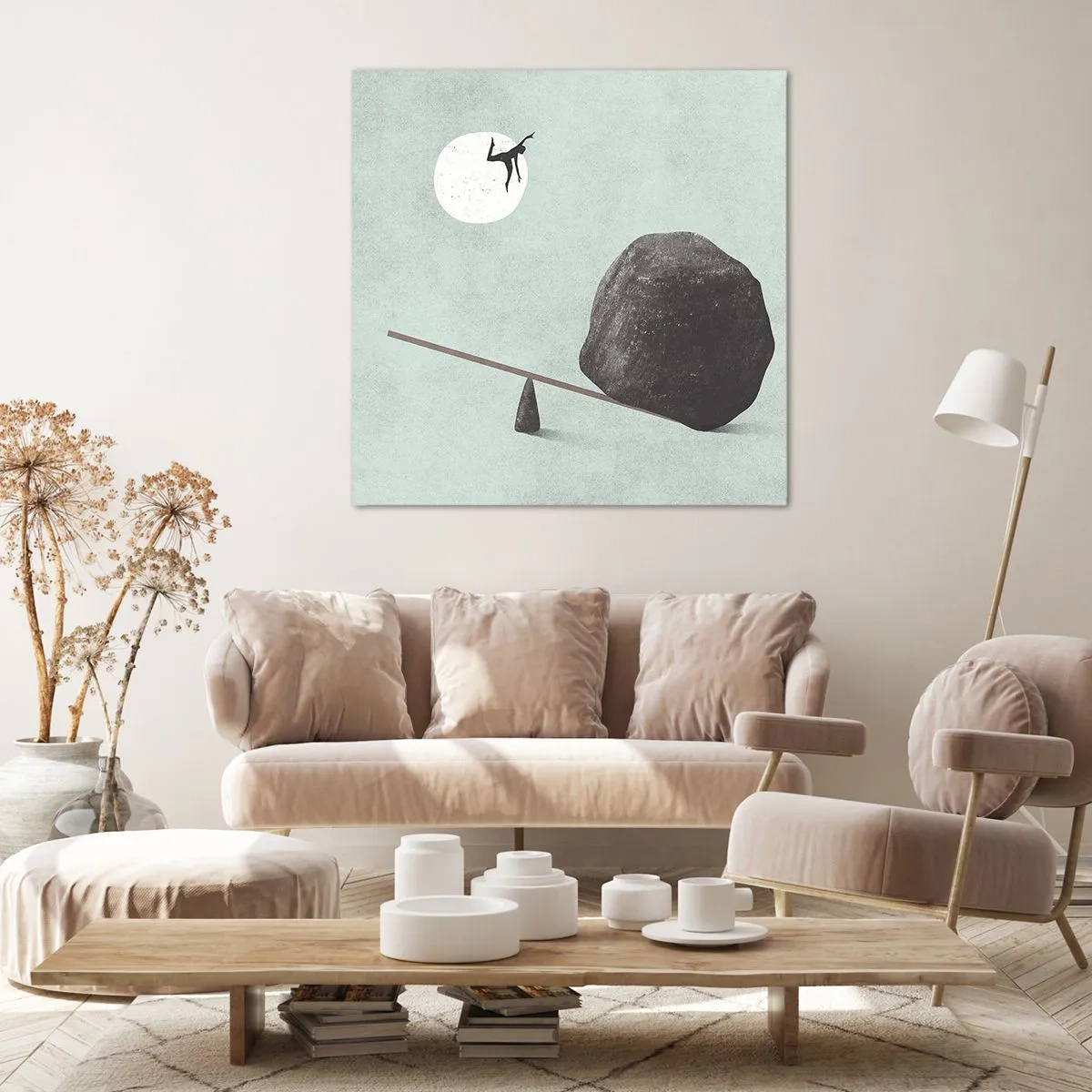 Bild auf Leinwand - Leinwandbild - Erfüllte Träume - 50x50 cm