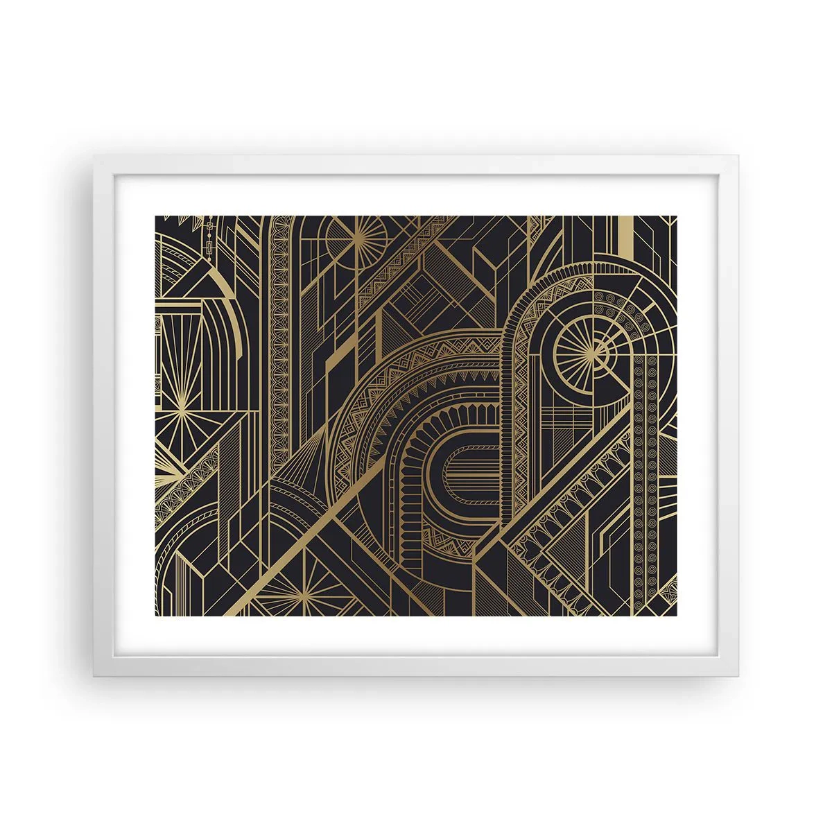 Poster in einem weißen Rahmen - Konzepte, Ideen, Pläne - 50x40 cm