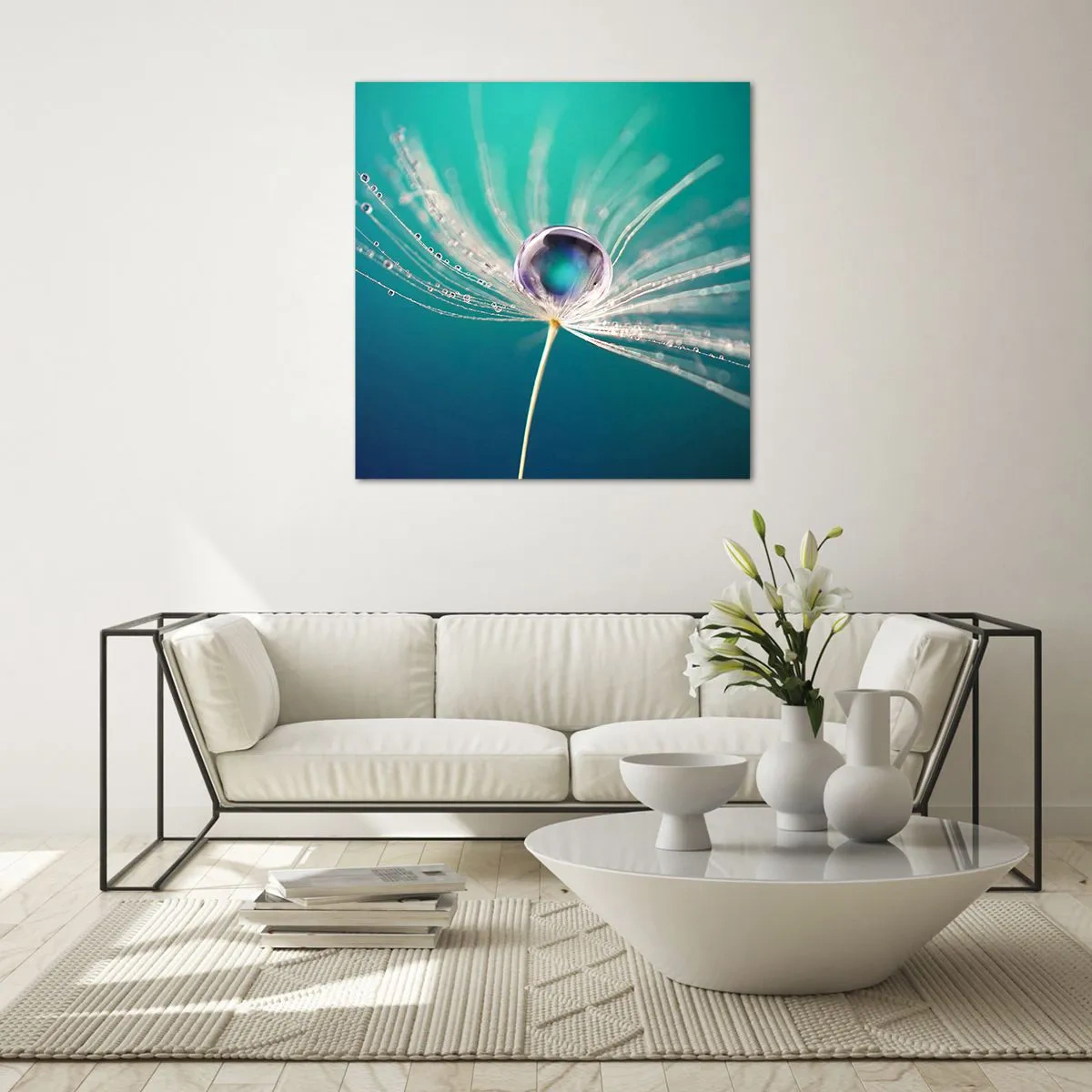 Glasbild - Bild auf glas - Mystischer Moment - 40x40 cm