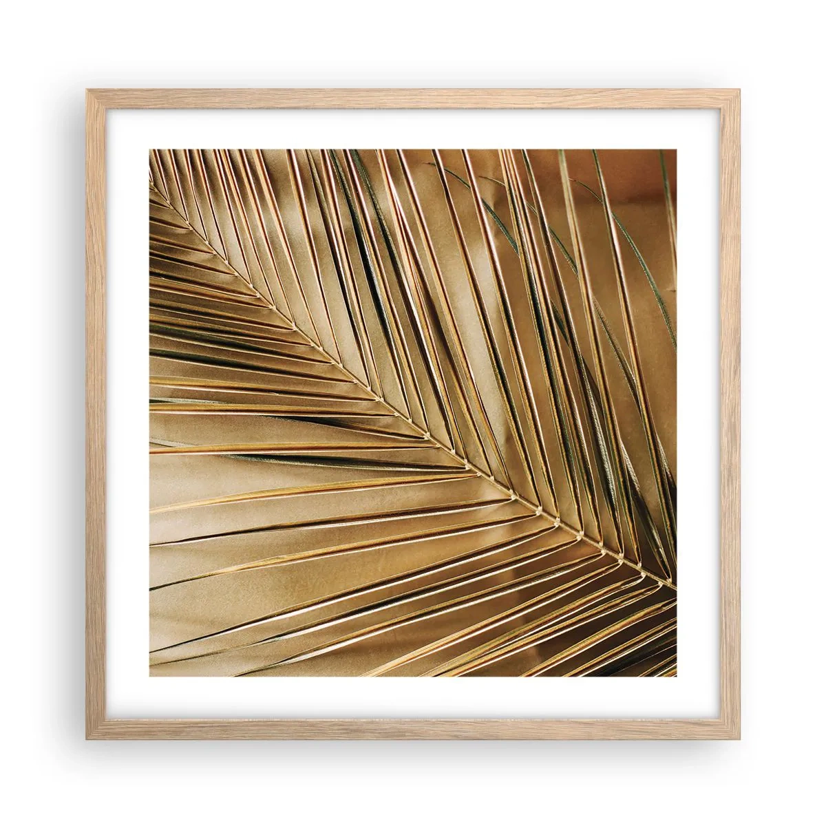 Poster in einem Rahmen aus heller Eiche - Natürliche Kolonnade - 50x50 cm