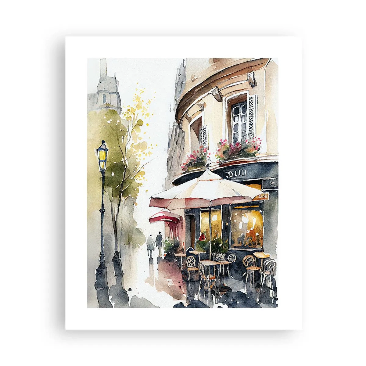 Poster - Pariser Morgen - 40x50 cm