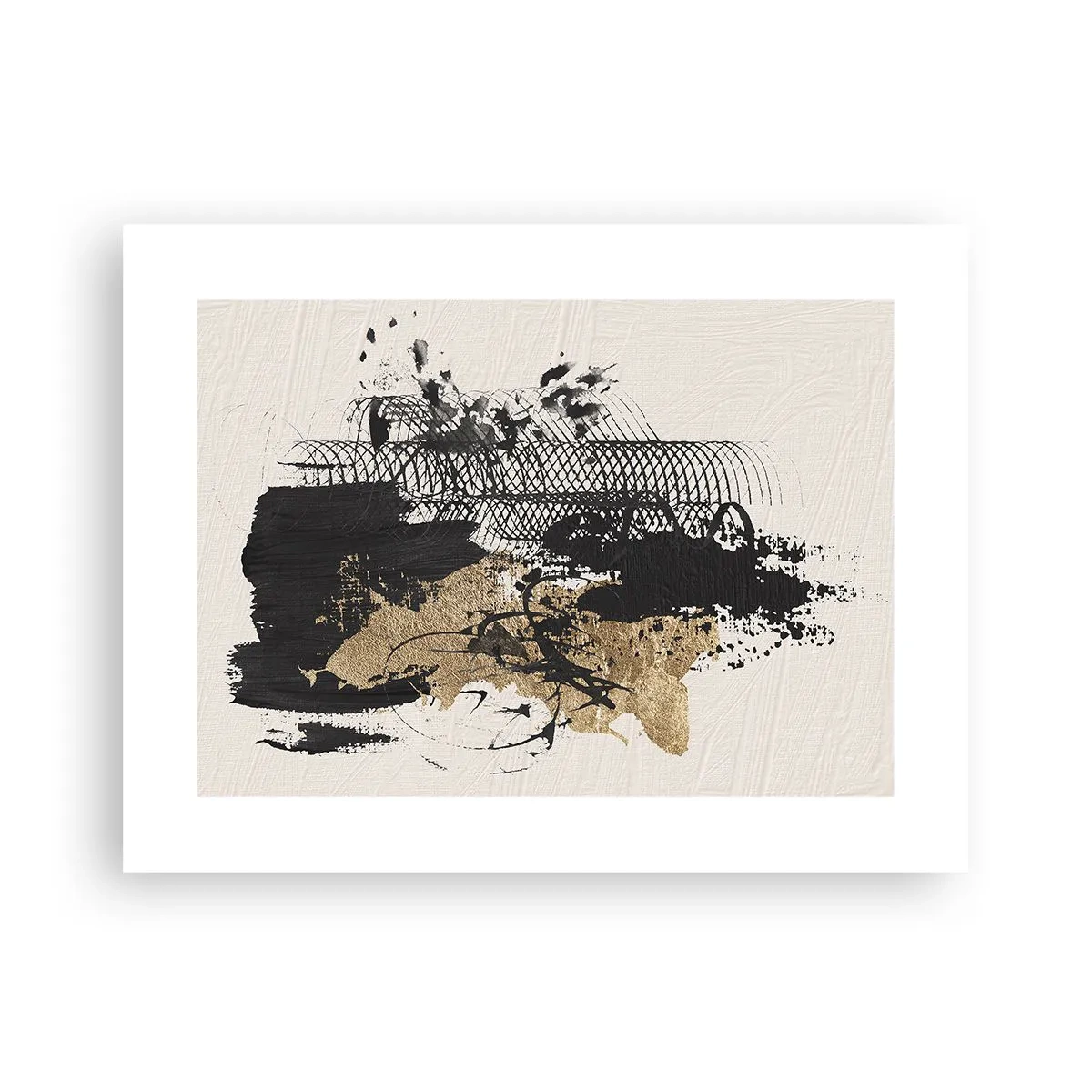 Poster - Komposition mit Leidenschaft - 40x30 cm