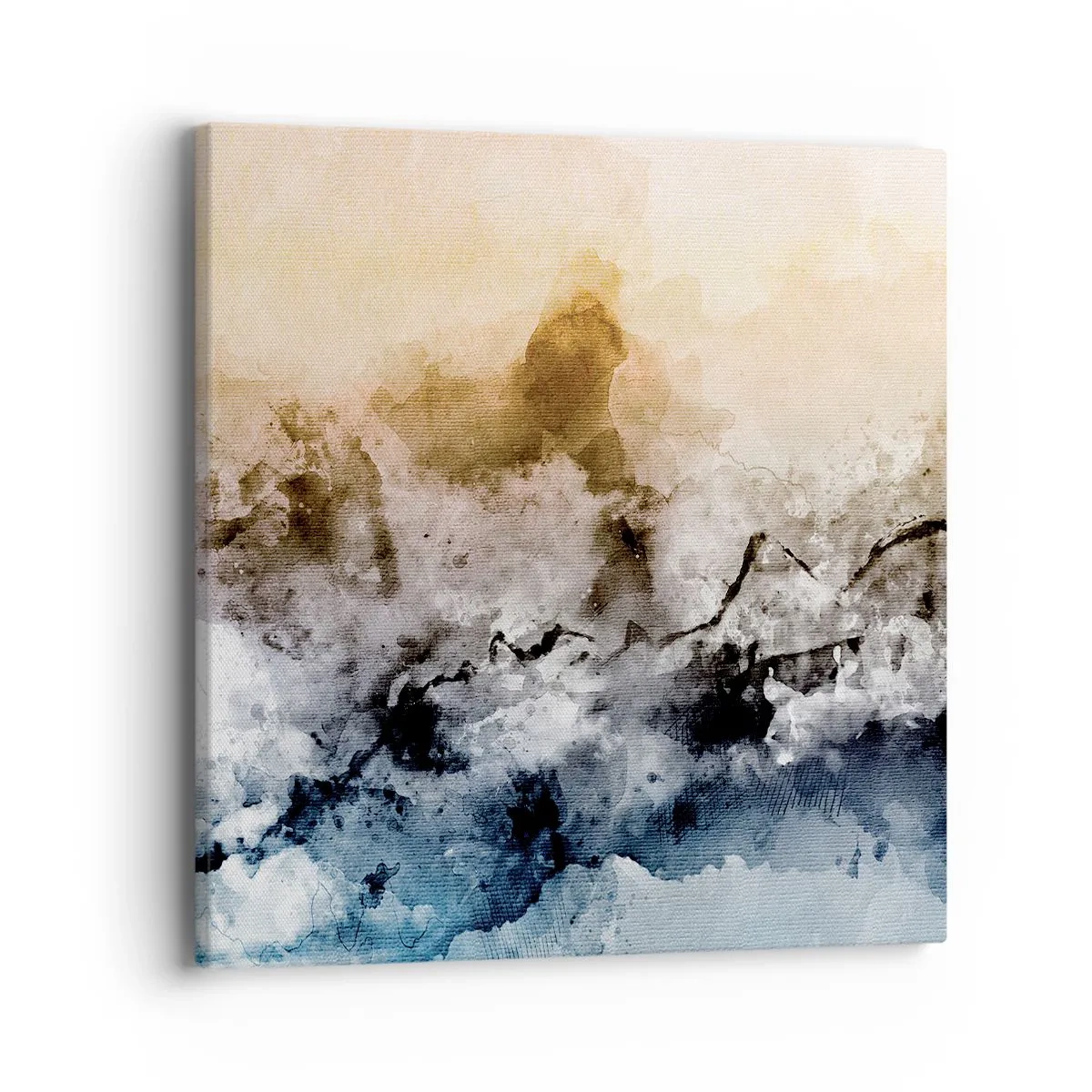 Bild auf Leinwand - Leinwandbild - In einer Nebelwolke ertrunken - 40x40 cm