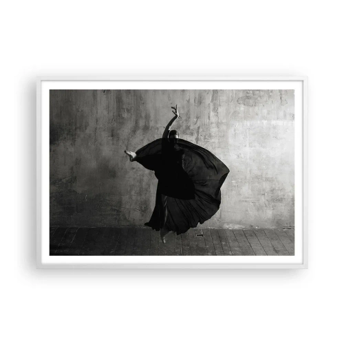 Poster in einem weißen Rahmen - Leidenschaftlicher Gürtel - 100x70 cm