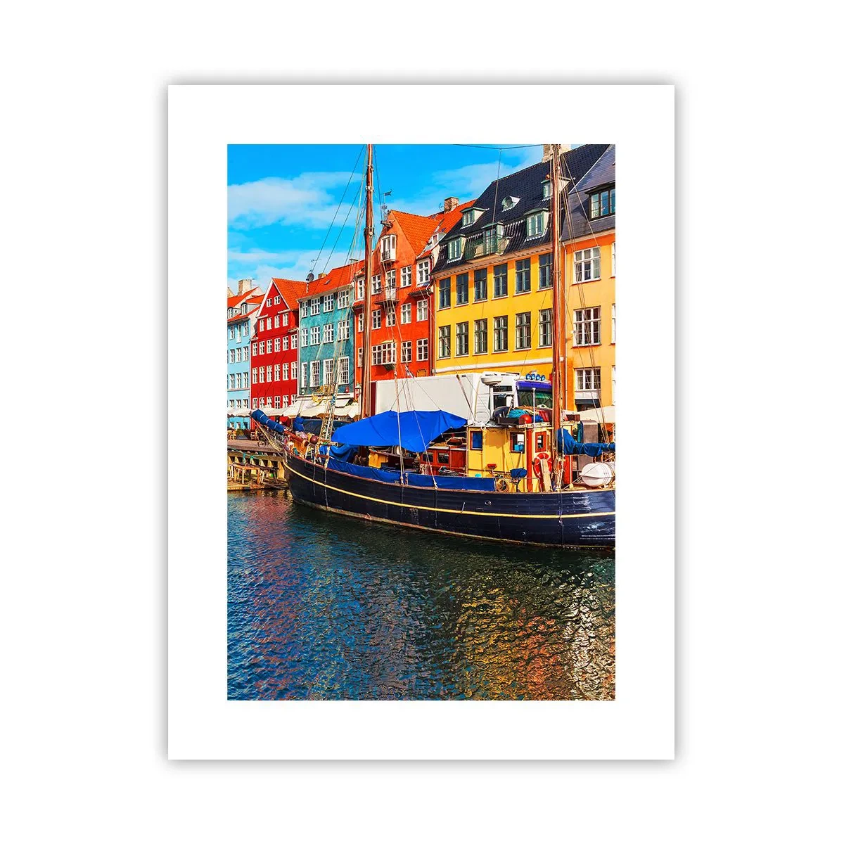 Poster - Fröhlicher Kai - 30x40 cm