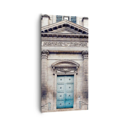 Bild auf Leinwand - Leinwandbild - Tor zur Welt des Geistes - 65x120 cm