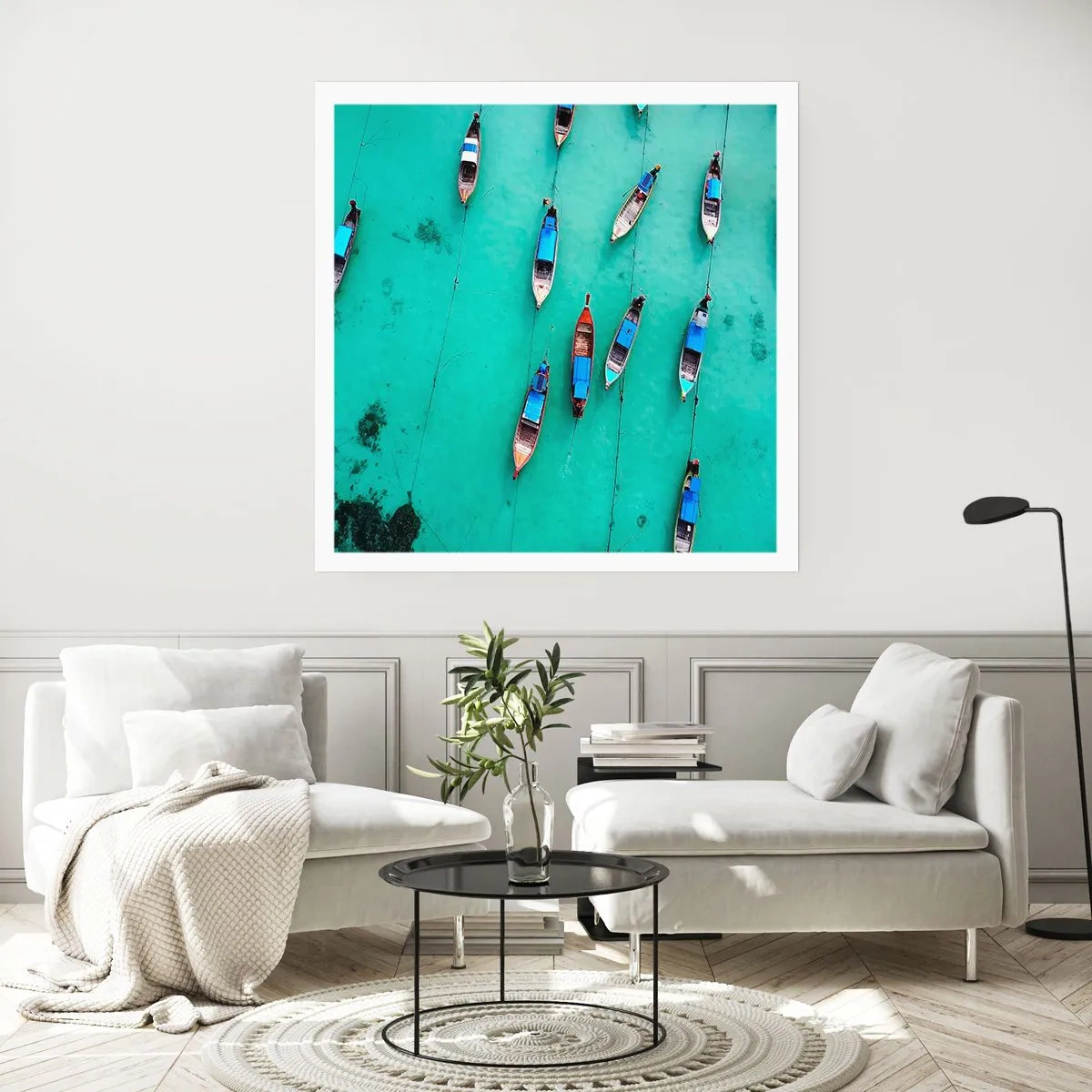 Poster - In freudiger Erwartung - 40x40 cm
