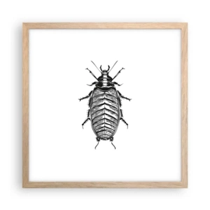 Poster in einem Rahmen aus heller Eiche - Was für ein Exemplar! - 40x40 cm