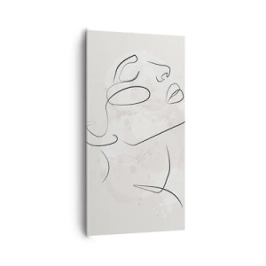 Bild auf Leinwand - Leinwandbild - Die Umrisse eines Traums - 65x120 cm