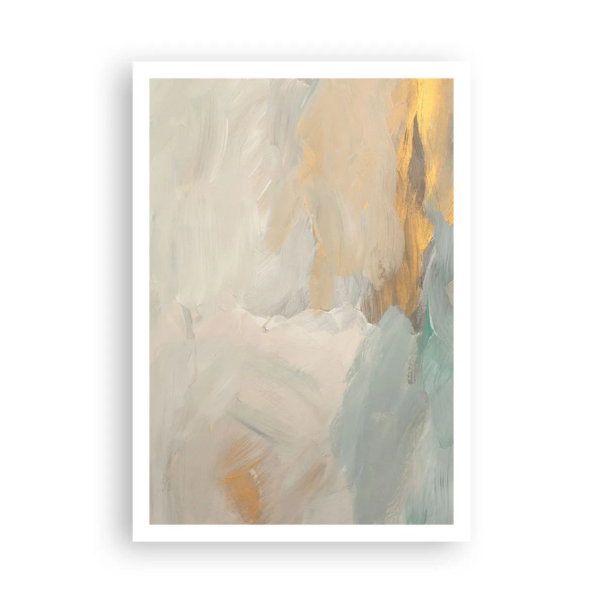 Poster - Abstraktion – das Land der Sanftheit - 70x100 cm