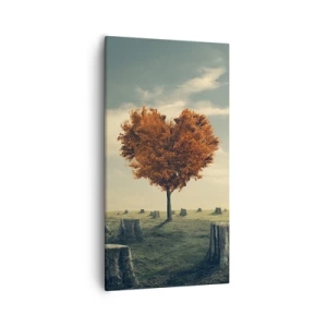 Bild auf Leinwand - Leinwandbild - Es gibt noch Hoffnung - 55x100 cm