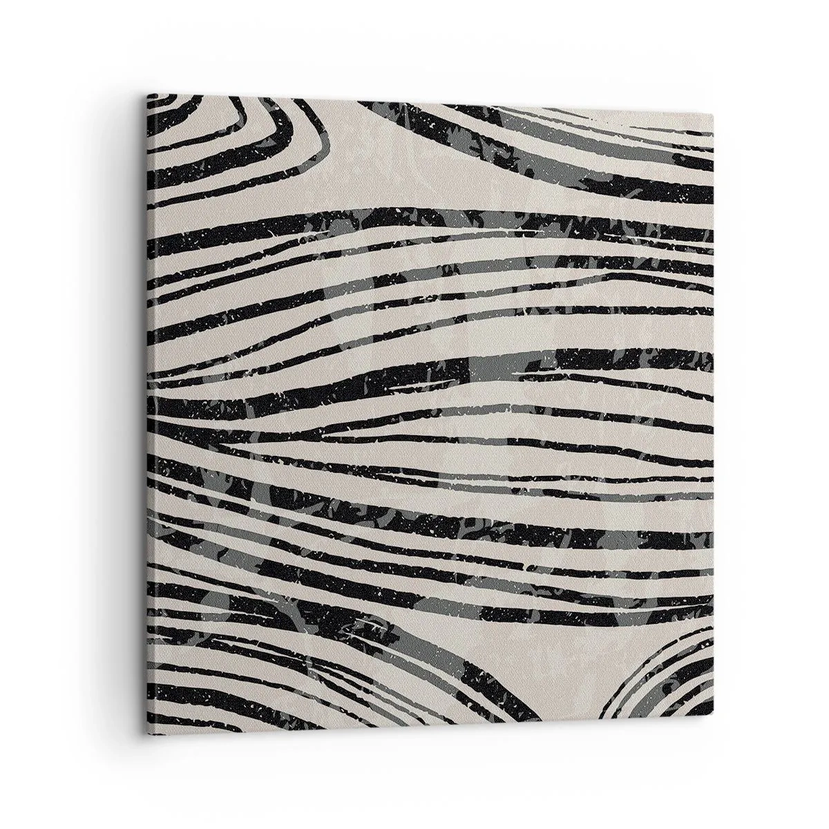 Bild auf Leinwand - Leinwandbild - Linienpool - 60x60 cm