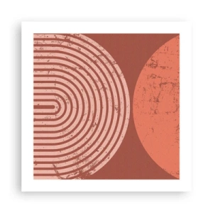 Poster - Enge Beziehung - 50x50 cm